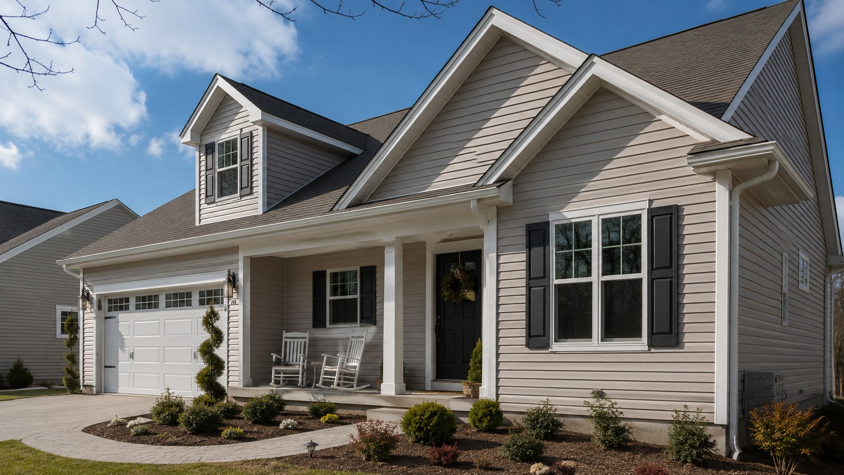 Finished siding installation project in Atlanta, GA